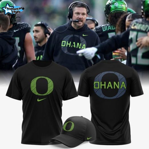 Men's Nike Black Oregon Ohana Club T-Shirt