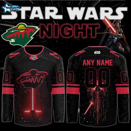 Minnesota Wild 2025 Star Wars Night Jerseys