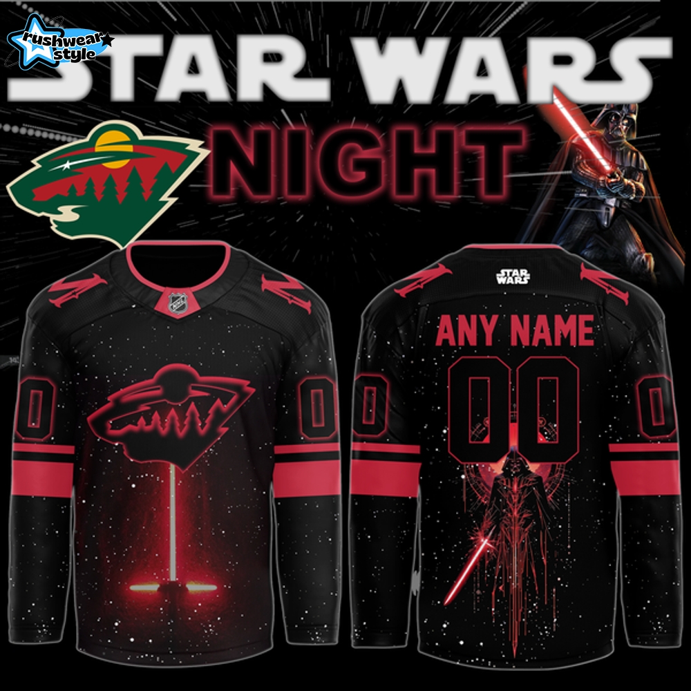 Minnesota Wild 2025 Star Wars Night Jerseys Minnesota Wild 2025 Star Wars Night Jerseys