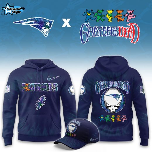 New England Patriots Grateful Dead Limited Hoodie