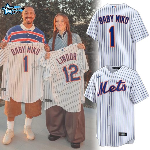 New York Mets Lindor x Young Miko Jersey | Limited Edition V1