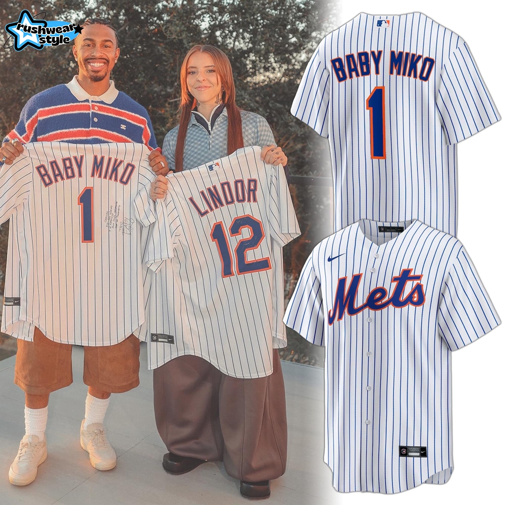 New York Mets Lindor x Young Miko Jersey | Limited Edition V1 New York Mets Lindor x Young Miko Jersey | Limited Edition V1