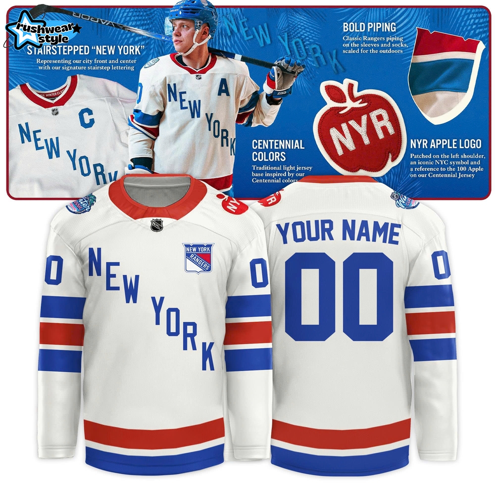 New York Rangers 2026 NHL Winter Classic Uniform Jersey New York Rangers 2026 NHL Winter Classic Uniform Jersey