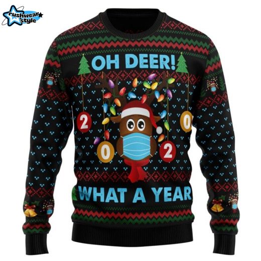 Oh Deer Ugly Christmas Sweater