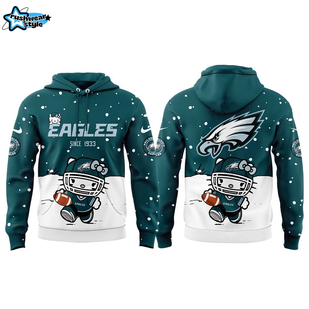 P Eagles x Kitty Limited Edition Combo Hoodie P Eagles x Kitty Limited Edition Combo Hoodie
