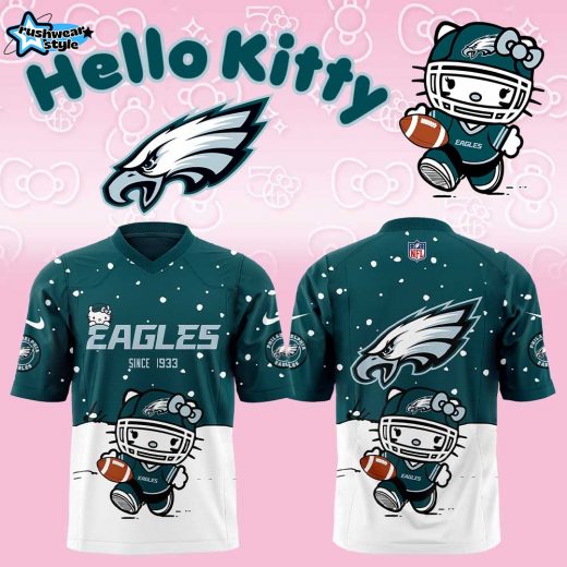 P Eagles x Kitty Limited Edition Football Jersey