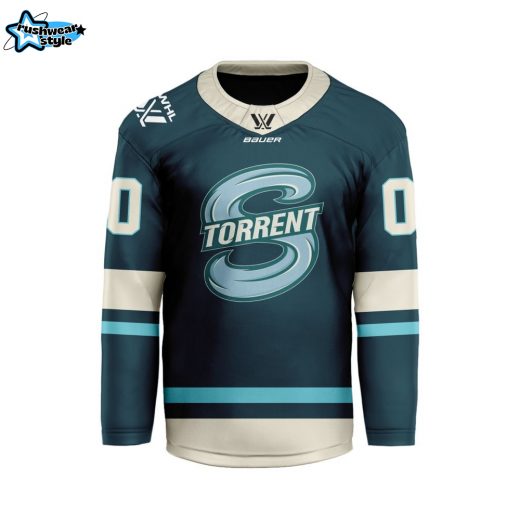 P.W.H.L Seattle Torrent Personalized 2025/26 Home V-shaped Hockey Jersey Concept Design