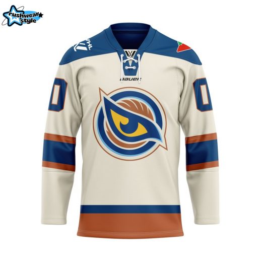 P.W.H.L Vancouver Goldeneyes Personalized 2025/26 Away Lace Hockey Jersey Concept Design