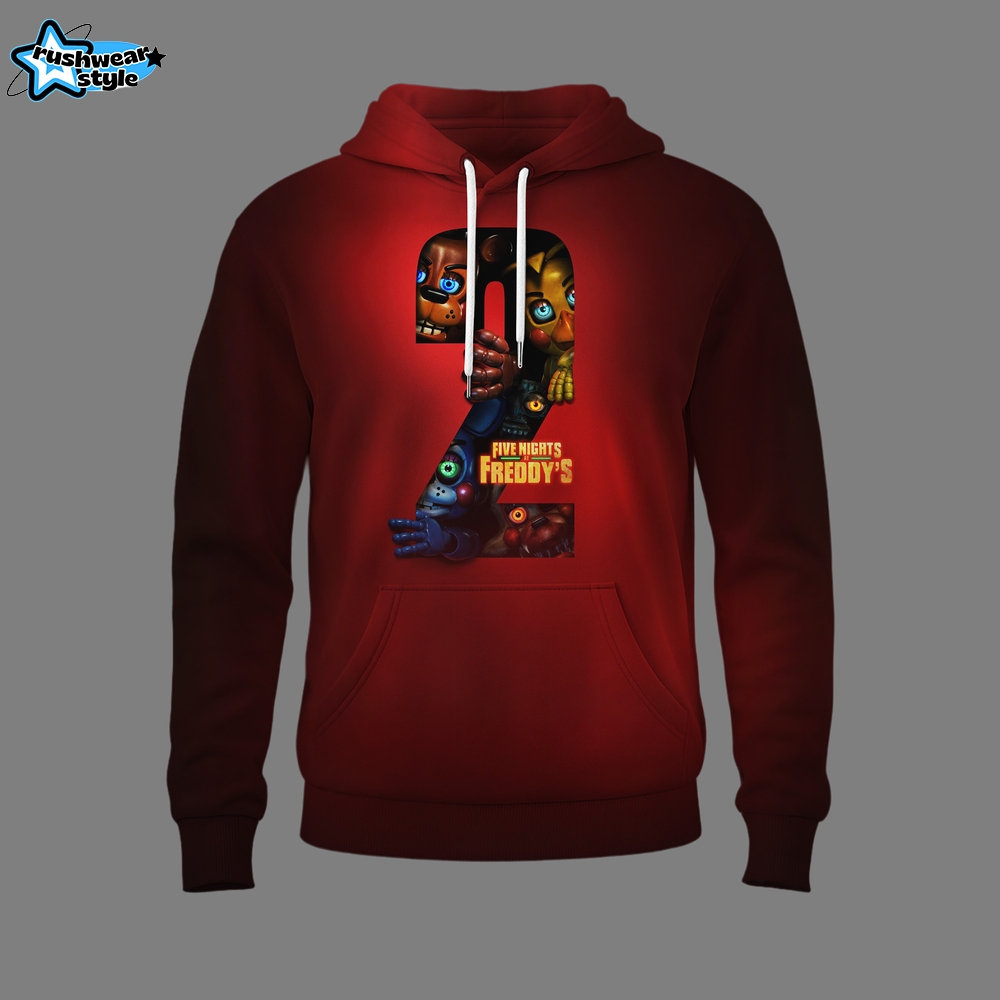 Premium 5NAF 2025 Edition 3D Hoodie Premium 5NAF 2025 Edition 3D Hoodie