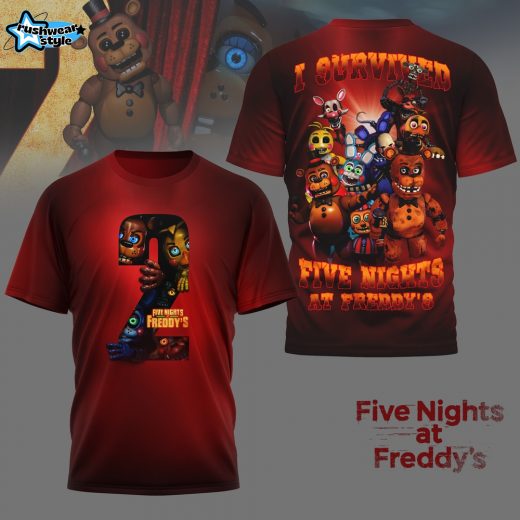 Premium 5NAF 2025 Edition 3D Shirt