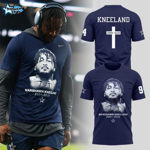 💙 Honoring Marshawn 💙 Kneeland T-Shirt