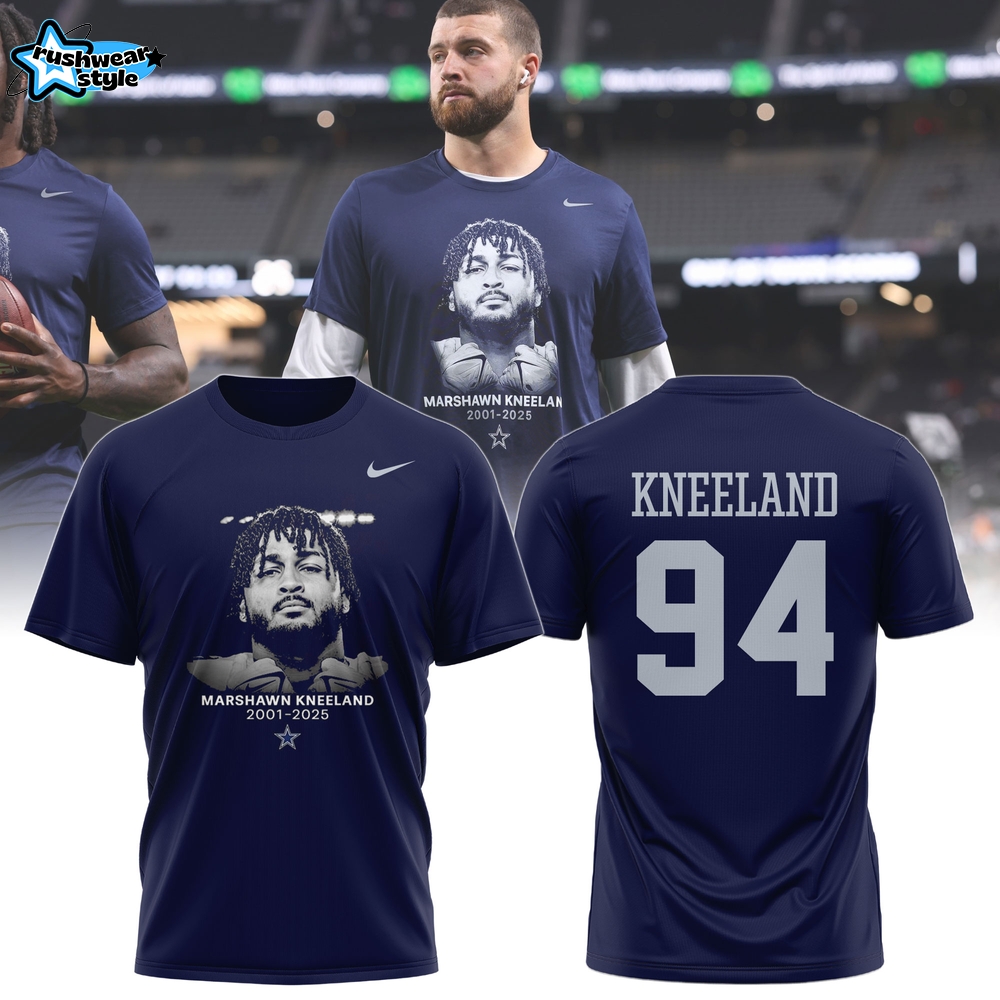 Dallas Cowboy Marshawn Kneeland 2001 2025 RIP Tee v2 Dallas Cowboy Marshawn Kneeland 2001 2025 RIP Tee v2