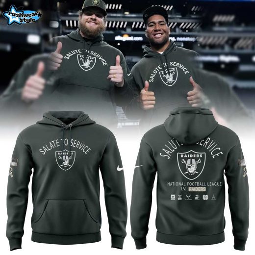 LV.Raiders 2025 Salute to Service Combo Hoodie