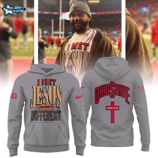 Limited Edition I MET JESUS AND NOW I’M DIFFERENT Hoodie