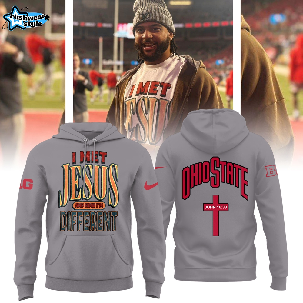 Limited Edition I MET JESUS AND NOW I’M DIFFERENT Hoodie Limited Edition I MET JESUS AND NOW I’M DIFFERENT Hoodie