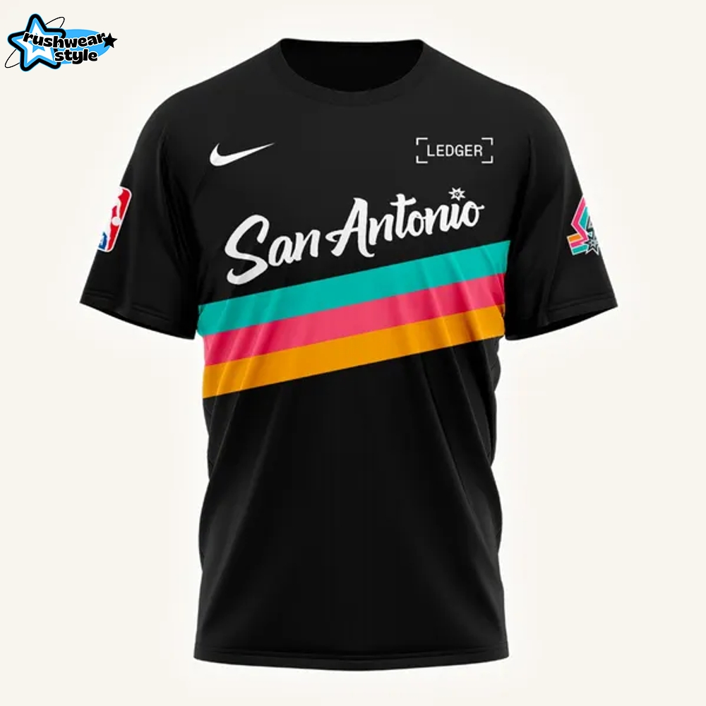 San Antonio Spurs Back To Black City Edition Tshirt | Jogger | Cap San Antonio Spurs Back To Black City Edition Tshirt | Jogger | Cap