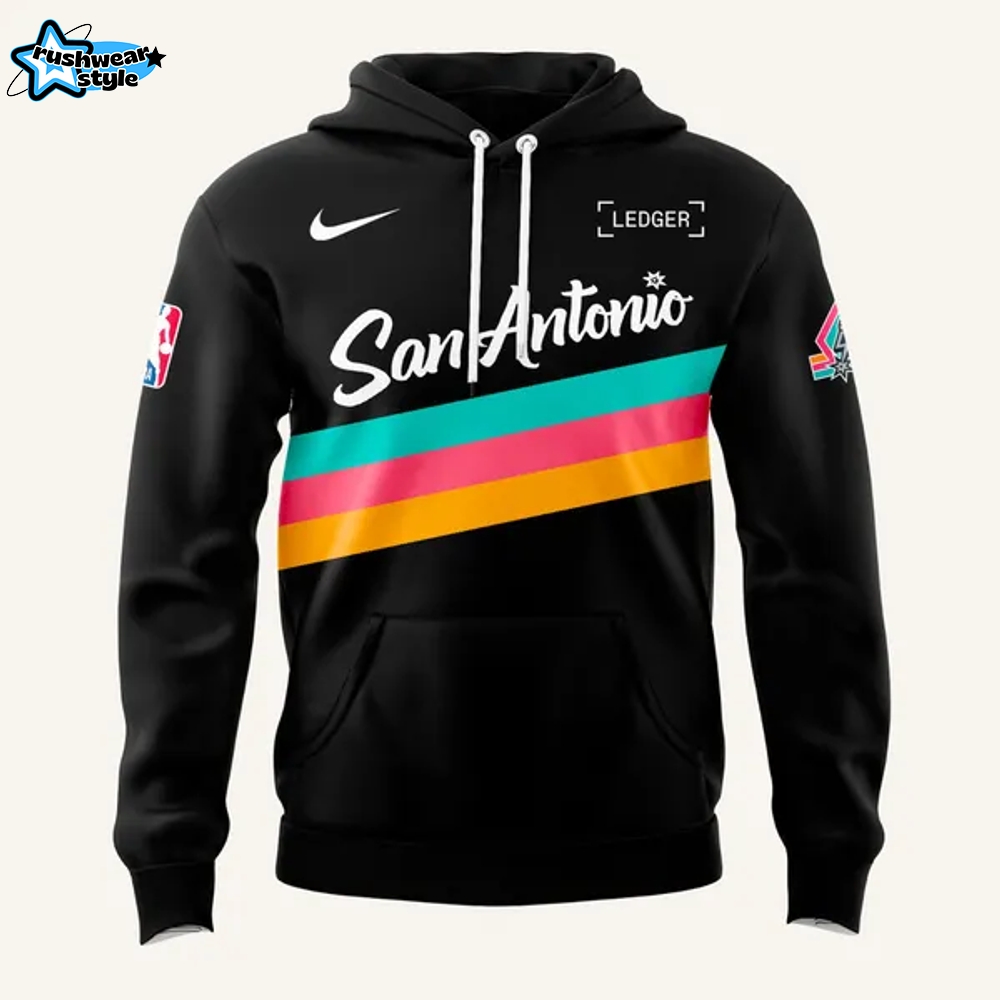 San Antonio Spurs Back To Black City Limited Edition Hoodie | Cap | Joggers Custom San Antonio Spurs Back To Black City Limited Edition Hoodie | Cap | Joggers Custom