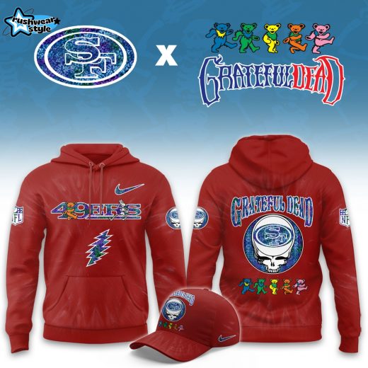 San Francisco 49ers Grateful Dead Limited Hoodie