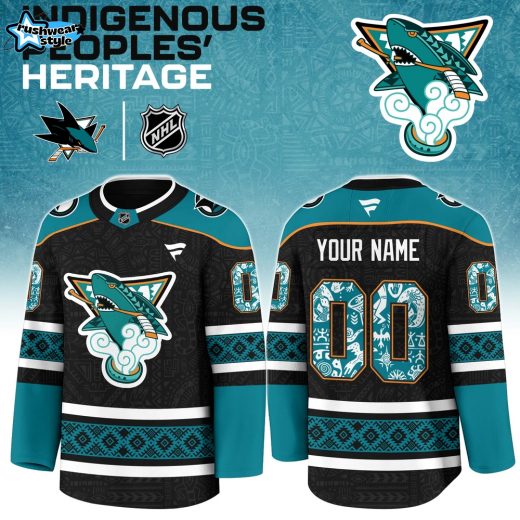 San Jose Sharks Indigenous People Heritage Jersey