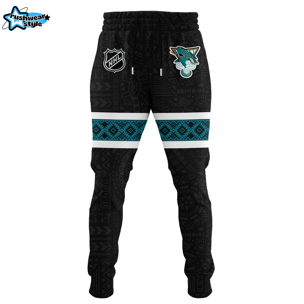 San Jose Sharks Indigenous People Heritage Jersey San Jose Sharks Indigenous People Heritage Jersey