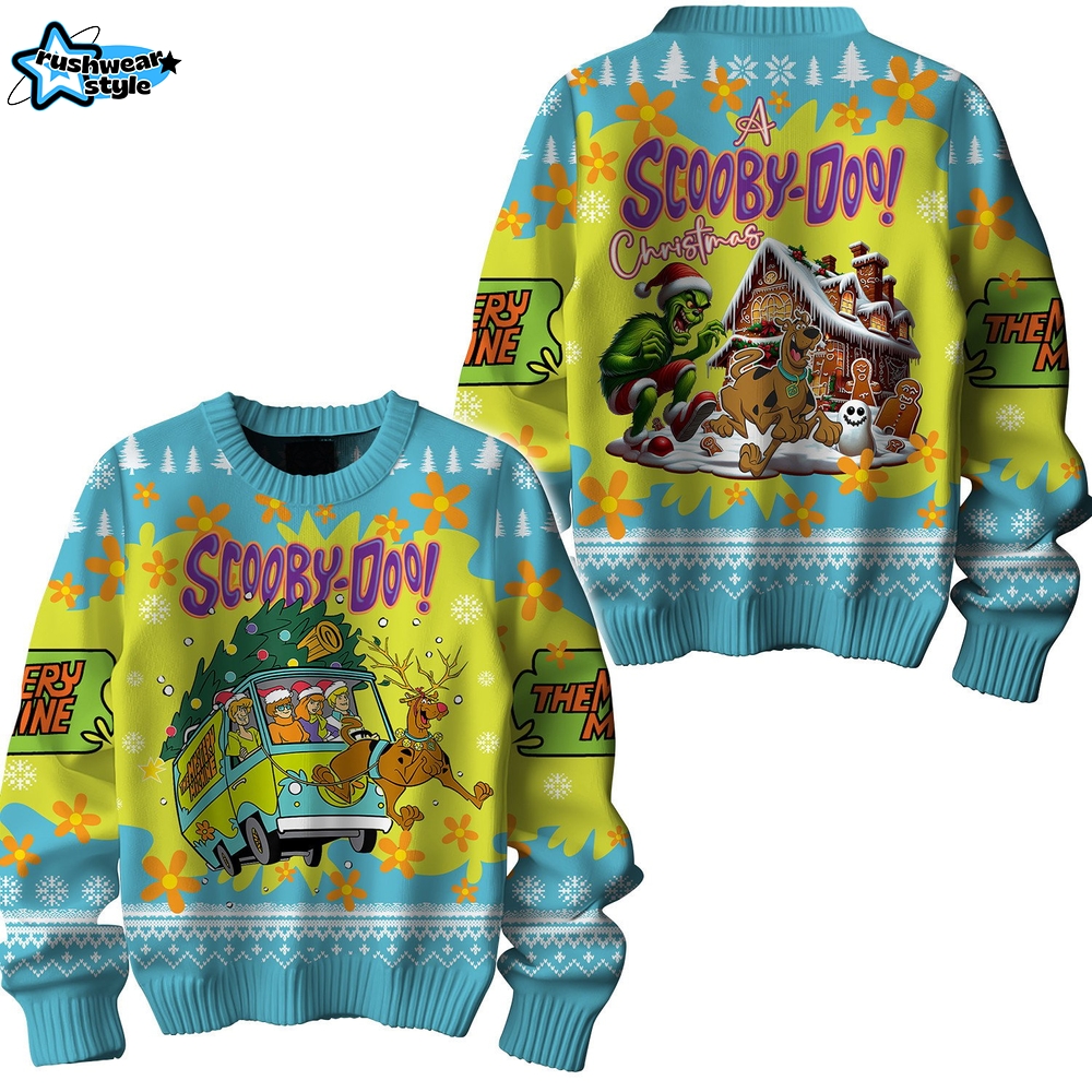 Scooby Doo PREMIUM Christmas Sweater Scooby Doo PREMIUM Christmas Sweater