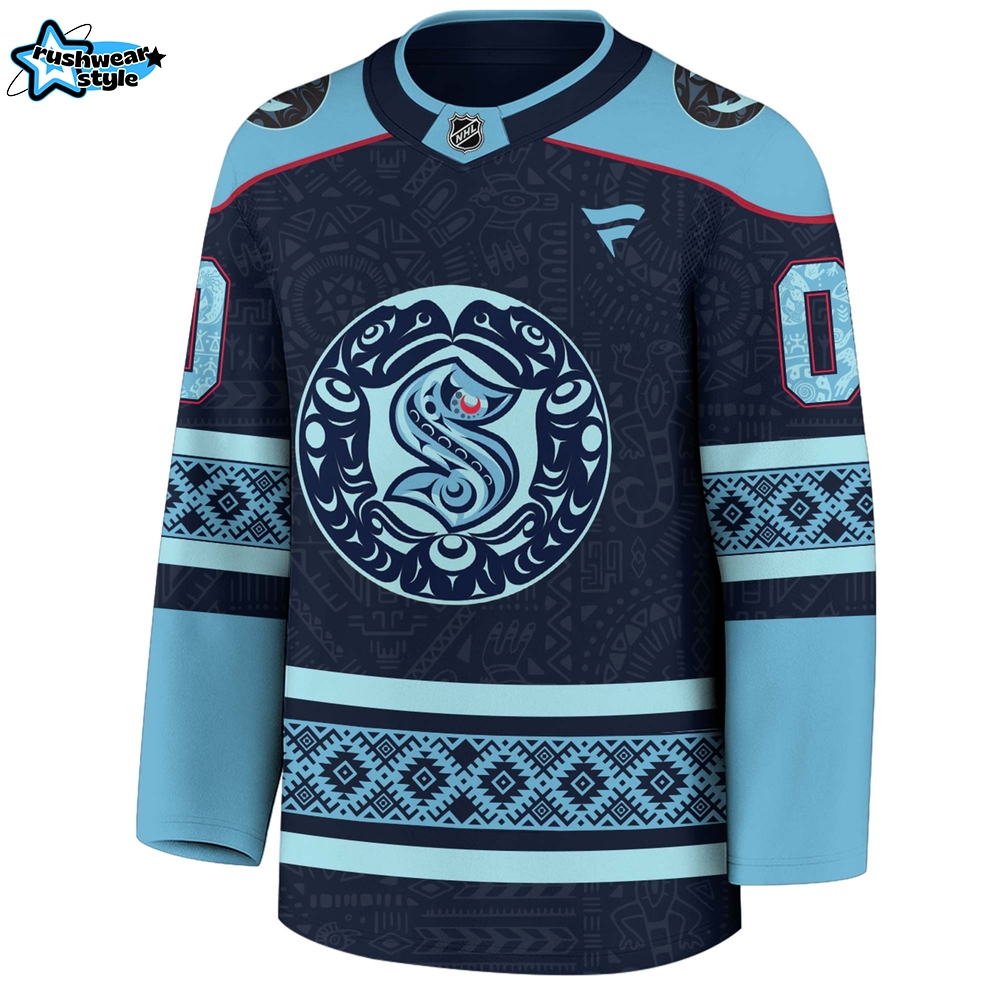 Seattle Kraken Indigenous People Heritage Jersey Seattle Kraken Indigenous People Heritage Jersey