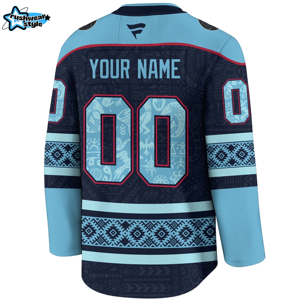 Seattle Kraken Indigenous People Heritage Jersey Seattle Kraken Indigenous People Heritage Jersey