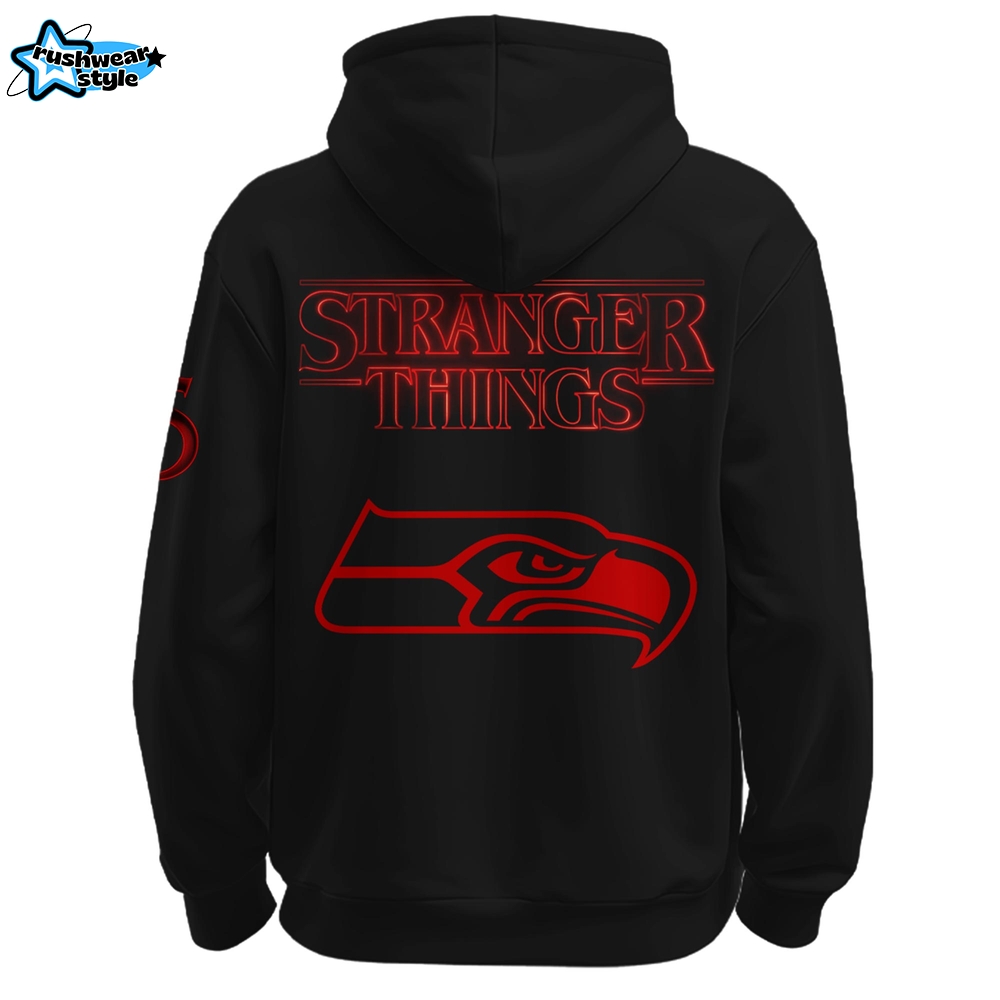 Seattle Seahawks – Strangerthings Limited Editions Hoodie Seattle Seahawks – Strangerthings Limited Editions Hoodie