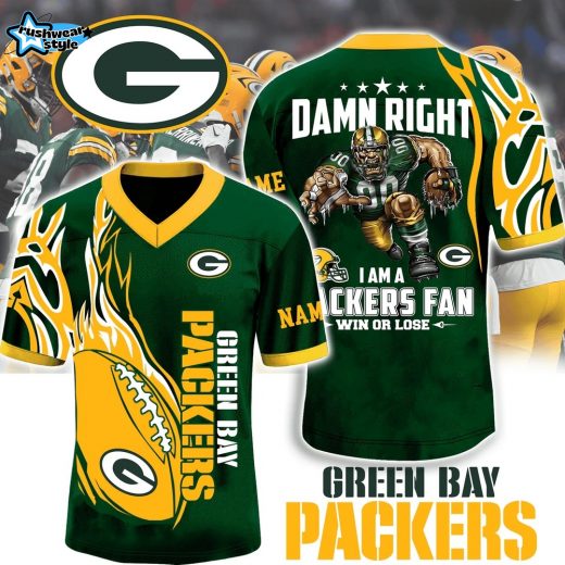 Special Edition Green Bay Packers for Fans 2025-V-neck Short Sleeve Jersey