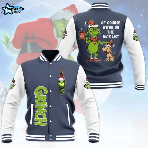 The Grinch Varsity Jacket