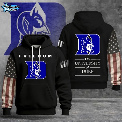The University of Duke Freedom 2025 Limited Edition Hoodie - Black