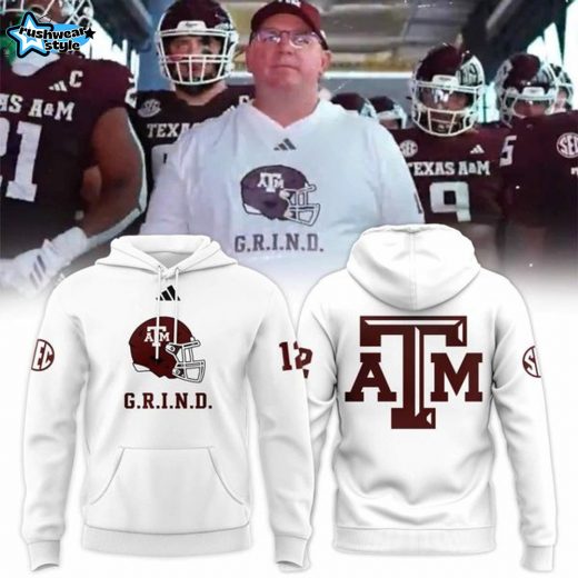 Unisex Adidas White Texas A&M Aggies Pullover Hoodie