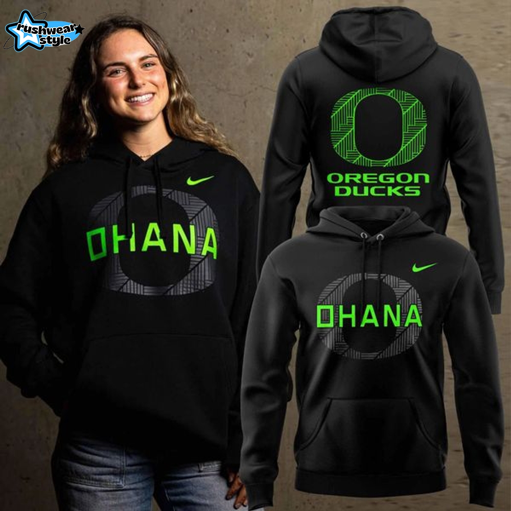 Unisex Nike Black Oregon Ducks Ohana Pullover Hoodie Unisex Nike Black Oregon Ducks Ohana Pullover Hoodie