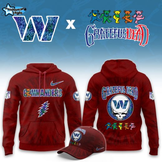 Washington Commanders Grateful Dead Limited Hoodie