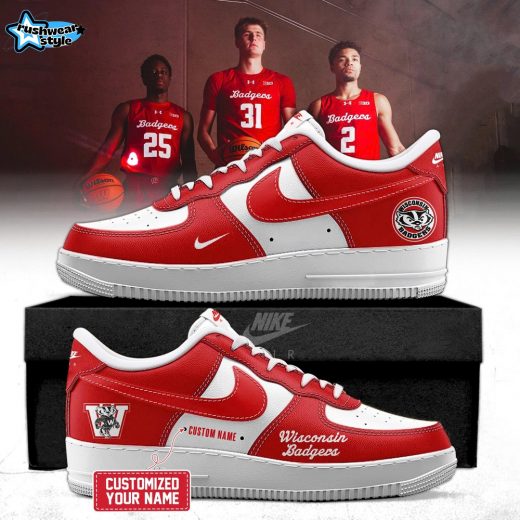 Wisconsin Badgers 2025-26 Limited Edition AF1 Sneakers