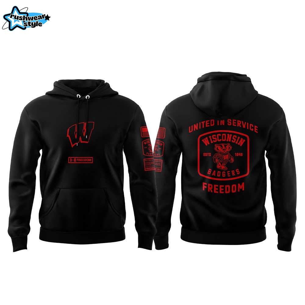 Wisconsin Freedom UAF Collection Combo Hoodie Wisconsin Freedom UAF Collection Combo Hoodie