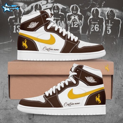 Wyoming Cowboy Fashion Shoes Designed For You Limited Edition Custom Name For Fans Shoes Hight