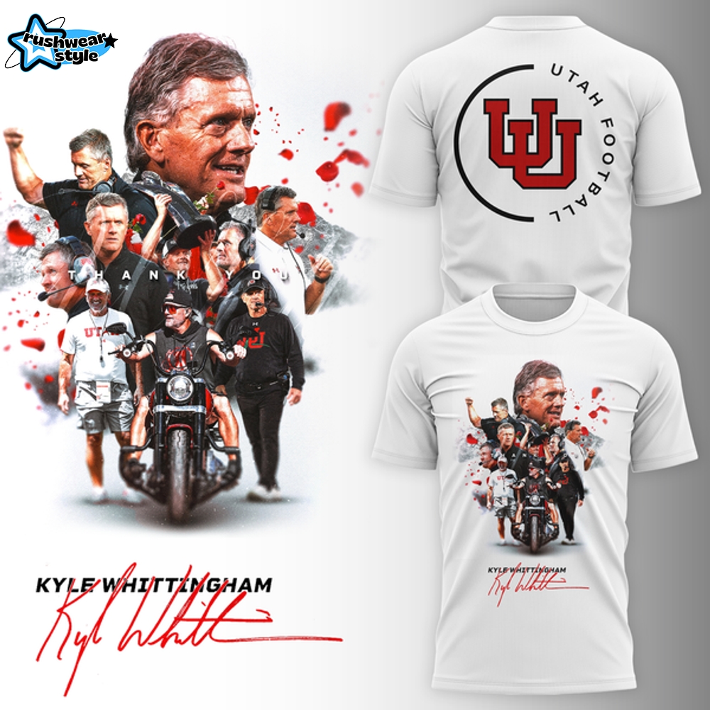 2025 Utah Football Kyle Whittingham T-shirt(V2) 2025 Utah Football Kyle Whittingham T-shirt(V2)