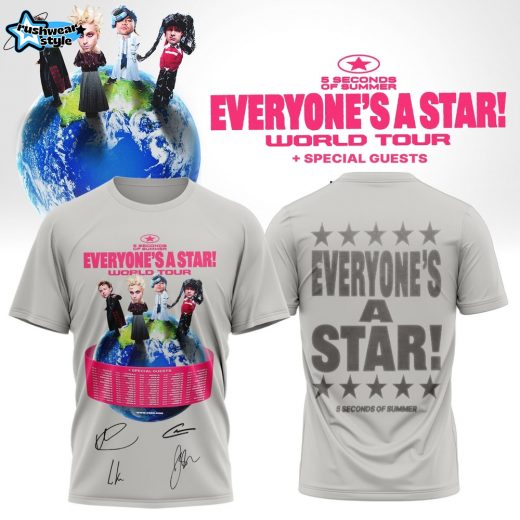 5SOS EVERYONE’S A STAR! World Tour Shirt