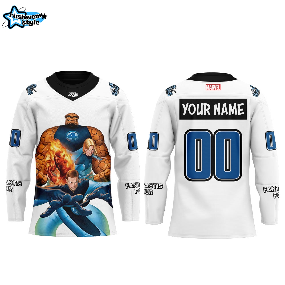 A Gladiators MARVEL SUPER HERO NIGHT Hockey Jersey Custom Name, Number A Gladiators MARVEL SUPER HERO NIGHT Hockey Jersey Custom Name, Number