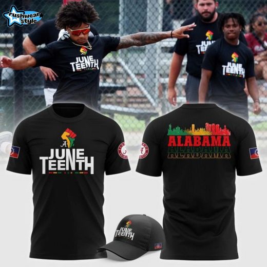 Alabama Football 2025 Juneteenth Heritage T-shirt