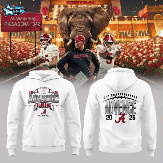 Alabama WAY BACK TO ADVANCE White Hoodie
