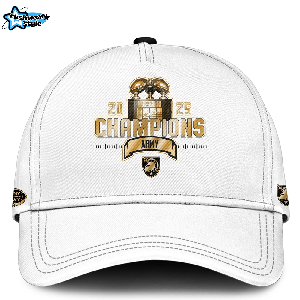 Army Black Knights Special CIC trophy Champions 2025 T.shirt #2 Army Black Knights Special CIC trophy Champions 2025 T.shirt #2