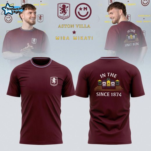 Aston Villa x Mira Mikati Limited Edition T-shirt