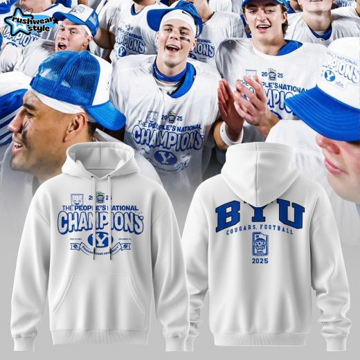 BYU Football – Pop-Tarts Bowl Champions Hoodie - White