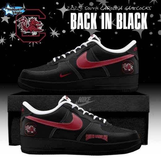 Back In Black South Carolina Gamecocks 2025 AF1 Special Edition