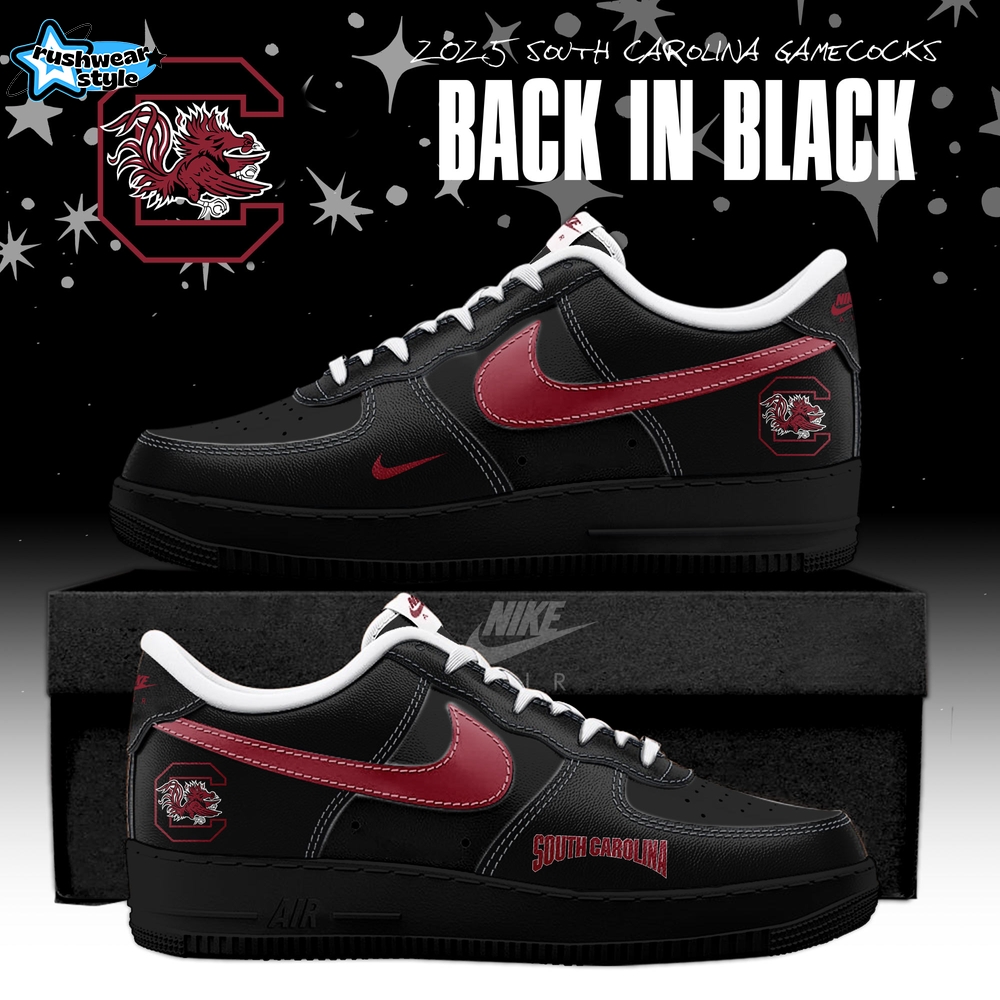 Back In Black South Carolina Gamecocks 2025 AF1 Special Edition Back In Black South Carolina Gamecocks 2025 AF1 Special Edition