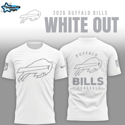 Buffalo Bills 2026 White Out Limited Edition Shirt