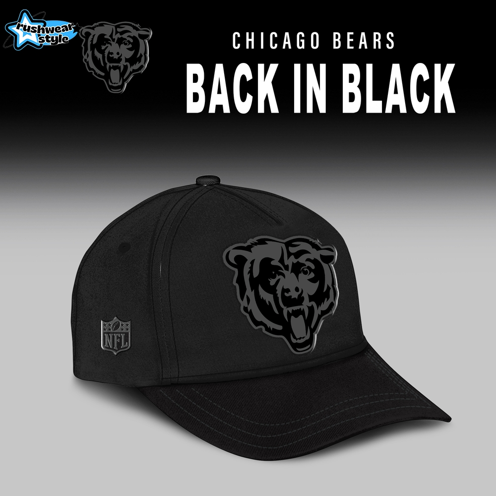 Chicago Bears 2025 Back In Black Limited Edition Hoodie Chicago Bears 2025 Back In Black Limited Edition Hoodie