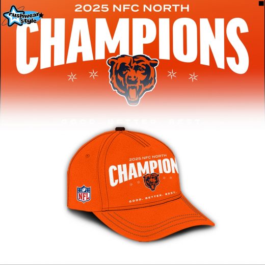 Chicago Bears 2025 NFC North Division Champions Limited Edition Cap